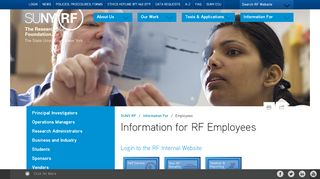 
                            2. Employees - RF for SUNY - SUNY RF
