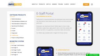 
                            4. Employee's Web portal | Staff portal | Info-Tech