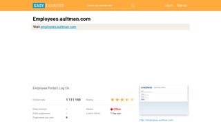 
                            5. Employees.aultman.com: Employee Portal | Log On