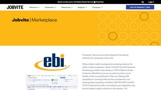 
                            4. Employer Background Investigations (EBI) - Jobvite