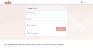 
                            7. Employer Log In | Ember Jobs