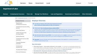 
                            4. Employer Overview - New York State Department of Labor