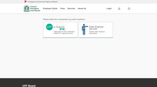 
                            2. Employer Services - CPF