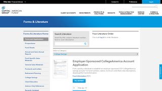 
                            9. Employer-Sponsored CollegeAmerica Account Application