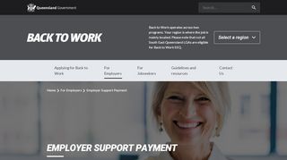 
                            8. Employer Support Payment - Back to Work