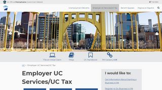 
                            1. Employer UC Services/UC Tax - uc.pa.gov