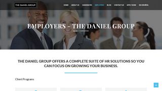 
                            4. Employers - The Daniel Group