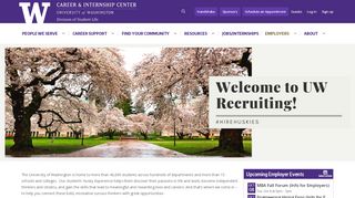 
                            9. Employers - UW Career Center - University of Washington