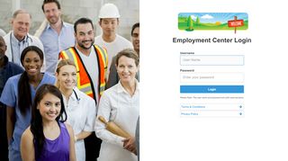 
                            3. Employment Center Login