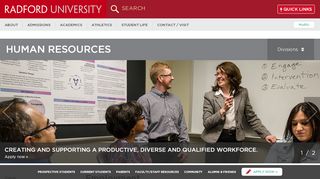 
                            5. Employment | Human Resources | Radford University