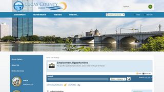 
                            7. Employment Opportunities - Lucas County, OH - Official Website