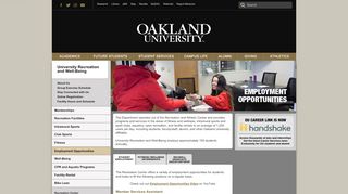 
                            1. Employment Opportunities - Oakland University