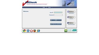 
                            3. Employment Screening Login Page