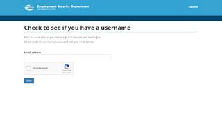 
                            6. Employment Security - Check user name - Login