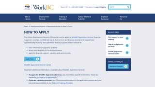 
                            4. Employment Services - WorkBC