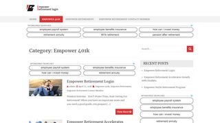 
                            7. Empower 401k | Empower Retirement Login