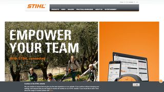 
                            1. Empower your team. With STIHL connected.