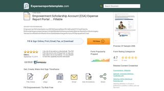 
                            4. Empowerment Scholarship Account (ESA) Expense Report Portal ...