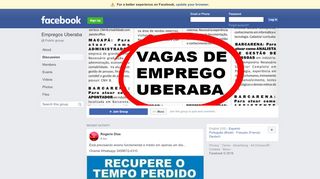 
                            6. Empregos Uberaba Public Group | Facebook