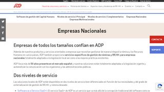 
                            9. Empresas Nacionales - es-adp.com