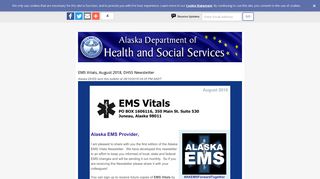 
                            9. EMS Vitals, August 2018, DHSS Newsletter - GovDelivery