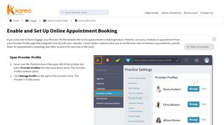 
                            4. Enable and Set Up Online Appointment Booking - Kareo Help ...