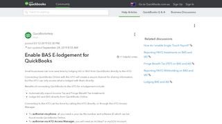 
                            2. Enable BAS E-lodgement for QuickBooks - QuickBooks Community