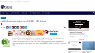 
                            10. Enable / Disable auto login in openSUSE 12.1 – KDE Desktop
