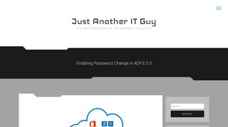 
                            6. Enabling Password Change in ADFS 3.0 – Just Another IT Guy