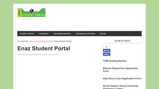 
                            3. Enaz Student Portal (Distance Learning) by Africa Nazarene ...