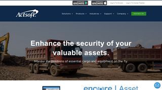 
                            8. Encore Asset - Actsoft, The GPS Fleet Tracking & MRM Leader