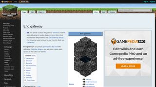 
                            1. End gateway – Official Minecraft Wiki