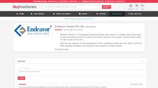 
                            9. Endeavor Careers Pvt. Ltd. on BuyTestSeries.com