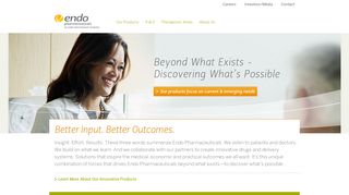 
                            1. Endo Pharmaceuticals | Home