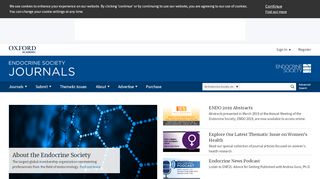 
                            11. Endocrine Society Journals | Oxford Academic