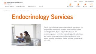 
                            11. Endocrinology Services | Dignity Health Medical Group Arizona