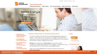 
                            4. Energie Burgenland Online Kundencenter