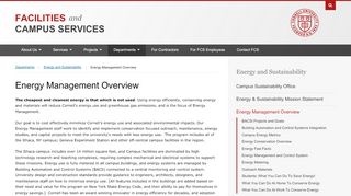 
                            5. Energy Management Overview | Facilities And Campus Services