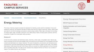 
                            3. Energy Metering - Facilities And Campus Services - Cornell University