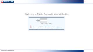 
                            5. ENet - corporate.hdfcbank.com