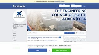 
                            7. Engineering Council Of South Africa - ECSA - Posts | Facebook