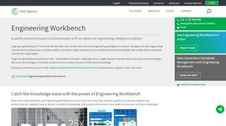 
                            7. Engineering Workbench | IHS Markit