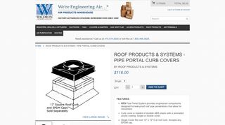 
                            11. engineeringair · RPS - Pipe Portal System Roof Curb ABS Covers