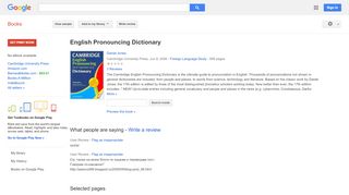 
                            7. English Pronouncing Dictionary