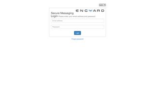 
                            4. EnGuard Secure Messaging - Secure Messaging Login