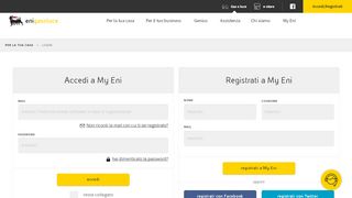 
                            9. Eni gas e luce Login, MyEni Login | Eni