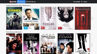 
                            2. Enjoy a wide collection of movies & TV shows on Quickflix!