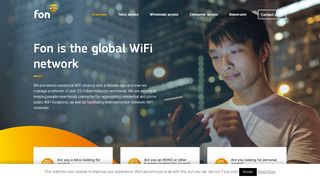 
                            7. Enjoy and connect to the global WiFi network | Fon