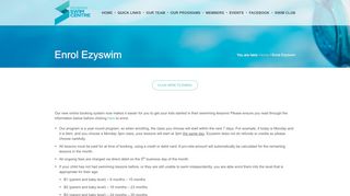 
                            1. Enrol Ezyswim – Mosman Swim Centre