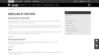 
                            2. Enrol - TAFE NSW
